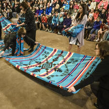 2019 Aboriginal Role Model Honouring at the longhouse