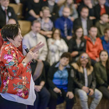 2019 Aboriginal Role Model Honouring at the longhouse